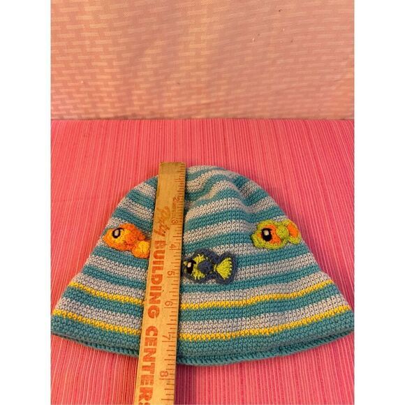 San Diego hat Co Day Lee Design embodier fish 1-2years Blue Gray - Picture 2 of 5